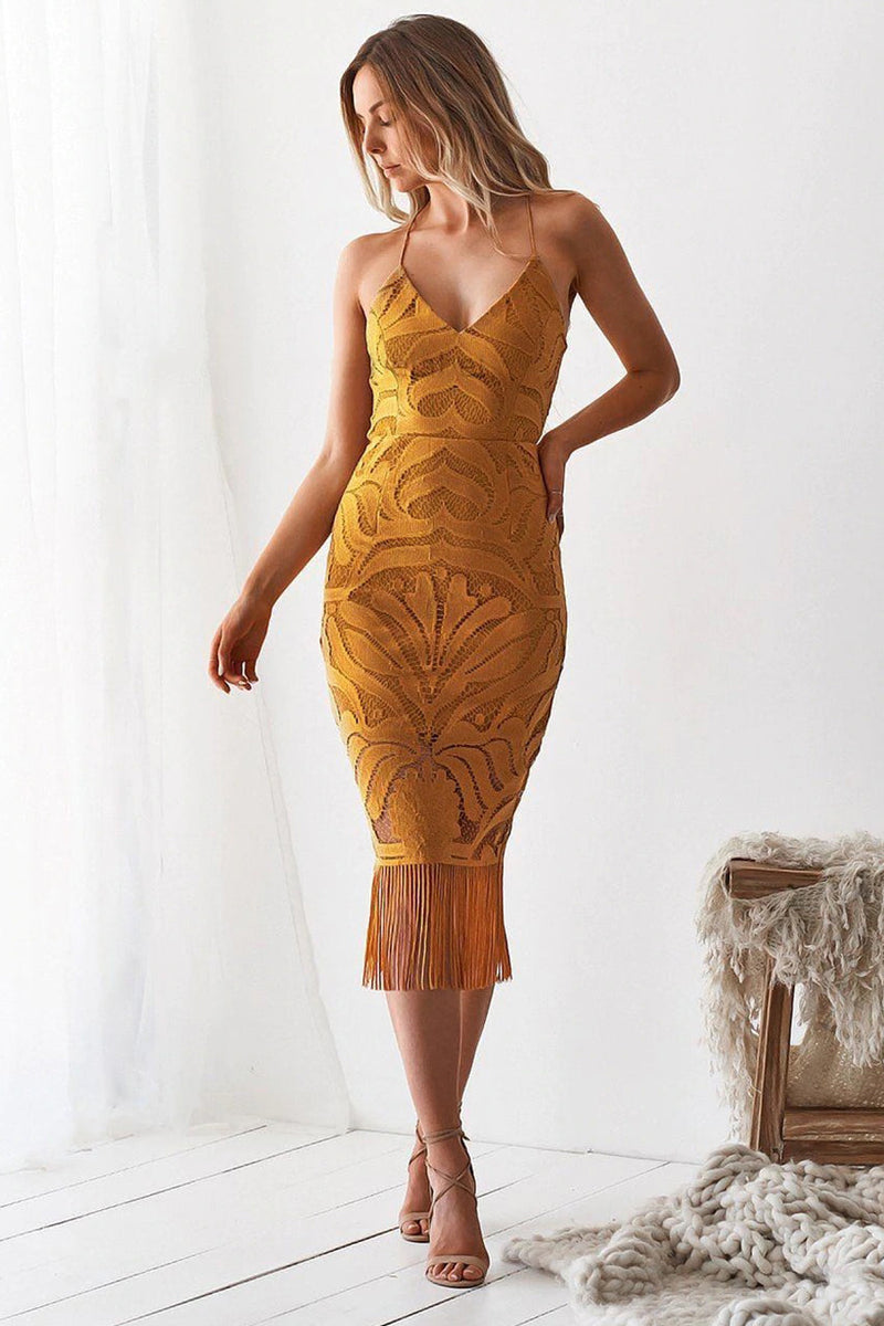 Khaleesi Dress (Mustard), 10/M Khaleesi Dress (Mustard), 10/M