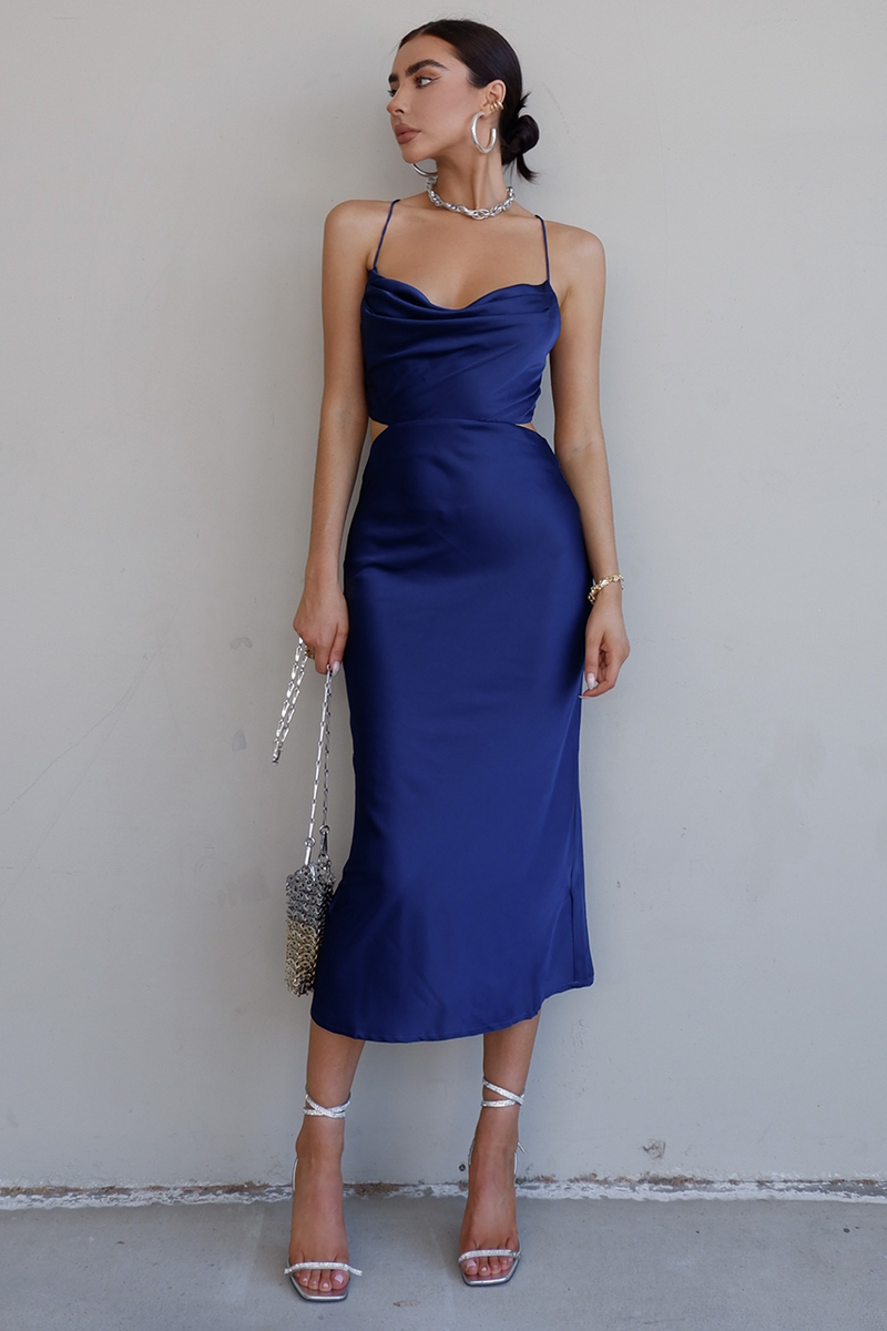 *Charis Slip Dress (Navy), Xs *Charis Slip Dress (Navy), Xs