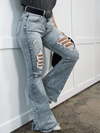 Buy our "Viral Lainey Tummy Control Flare Jeans" online – Willow Boutique Clothing. Shop stylish Viral Lainey Tummy Control Flare Jeans today.