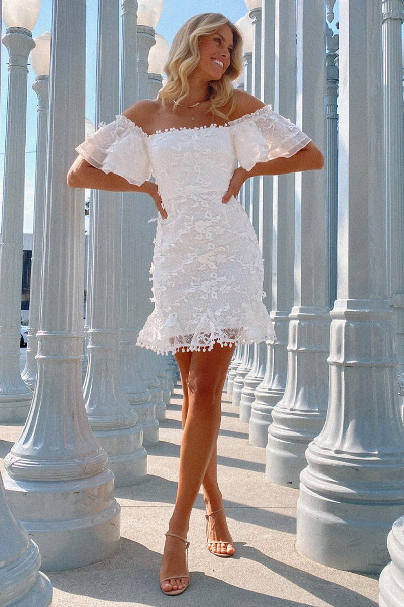 Beatrice Dress | White