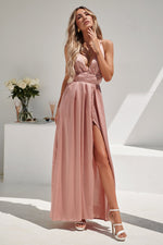 Girl On Fire Maxi Dress | Mocha