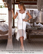 Giselle Dress (White) - BEST SELLING