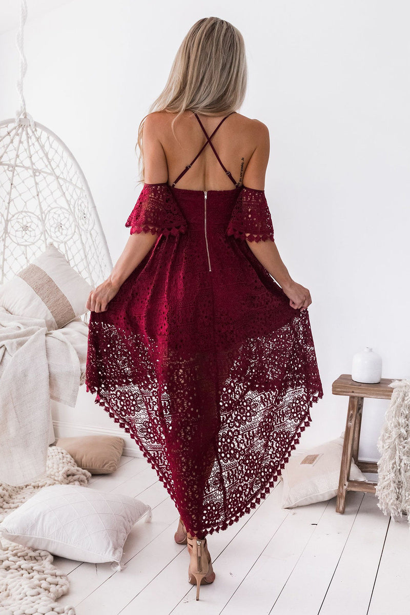 Karlie Dress | Wine