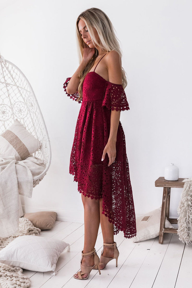 Karlie Dress | Wine