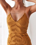Khaleesi Dress (Mustard)