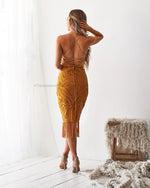 Khaleesi Dress (Mustard)