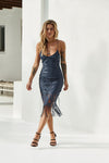 Khaleesi Dress (Steel Blue)