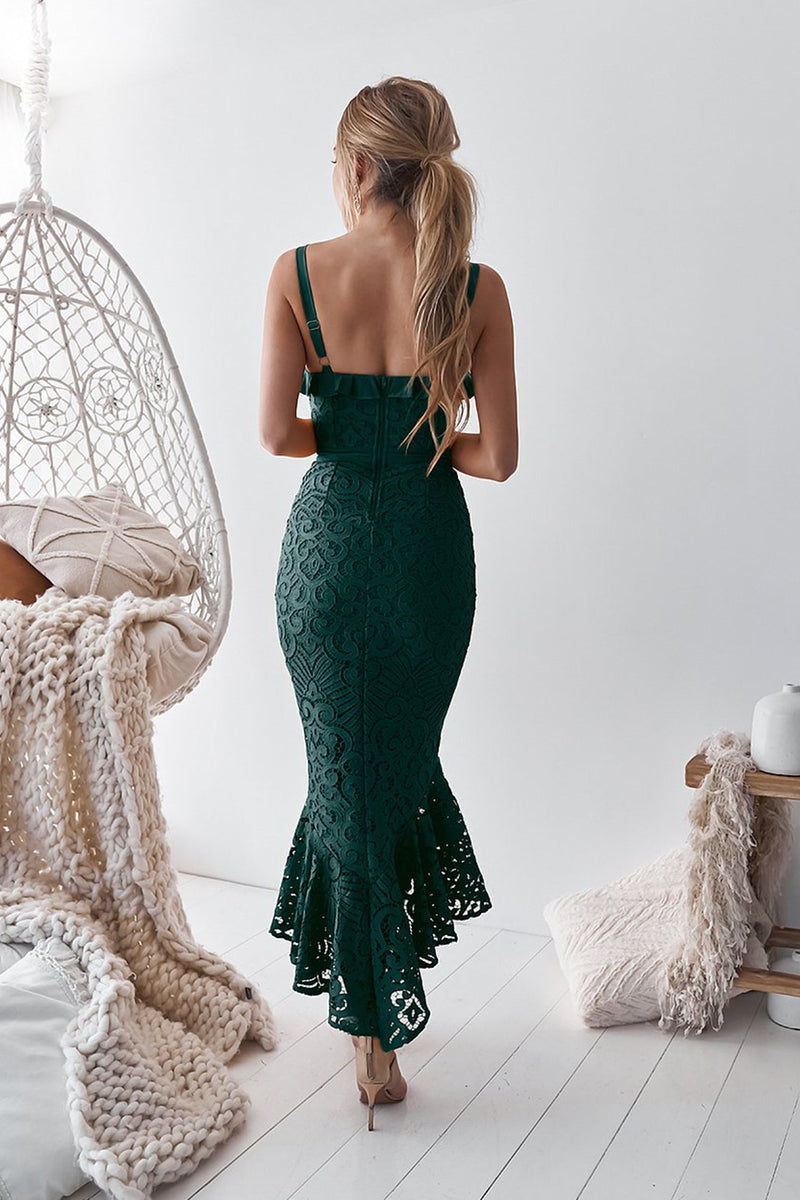 Leanne Dress | Emerald Green
