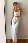Louvre Pants (White) - BEST SELLING
