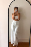 Louvre Pants (White) - BEST SELLING