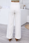 Louvre Pants (White) - BEST SELLING