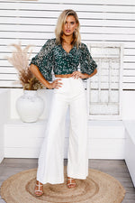 Louvre Pants (White) - BEST SELLING