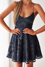 Laurie Dress (Steel Blue)