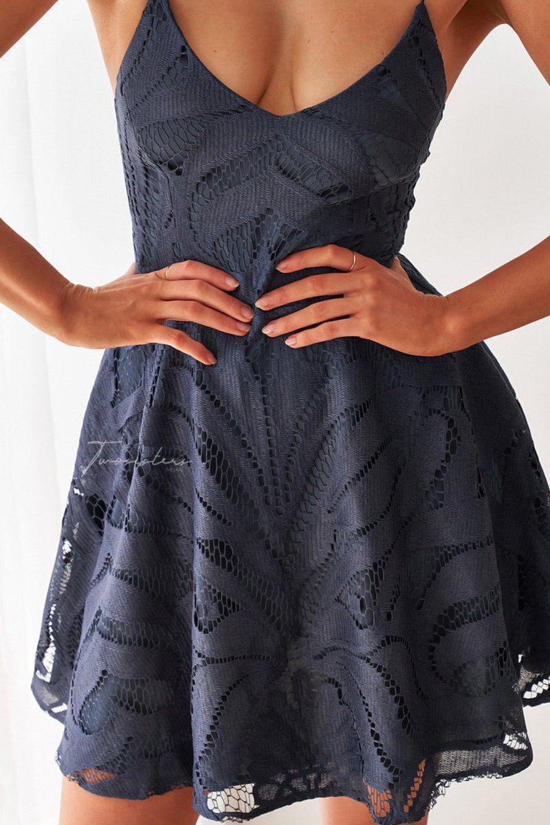 Laurie Dress (Steel Blue)