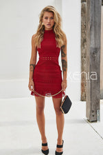 Rivers Dress (Wine) - BEST SELLING