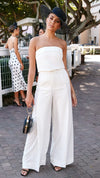 Louvre Pants (White) - BEST SELLING