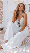 Louvre Pants (White) - BEST SELLING