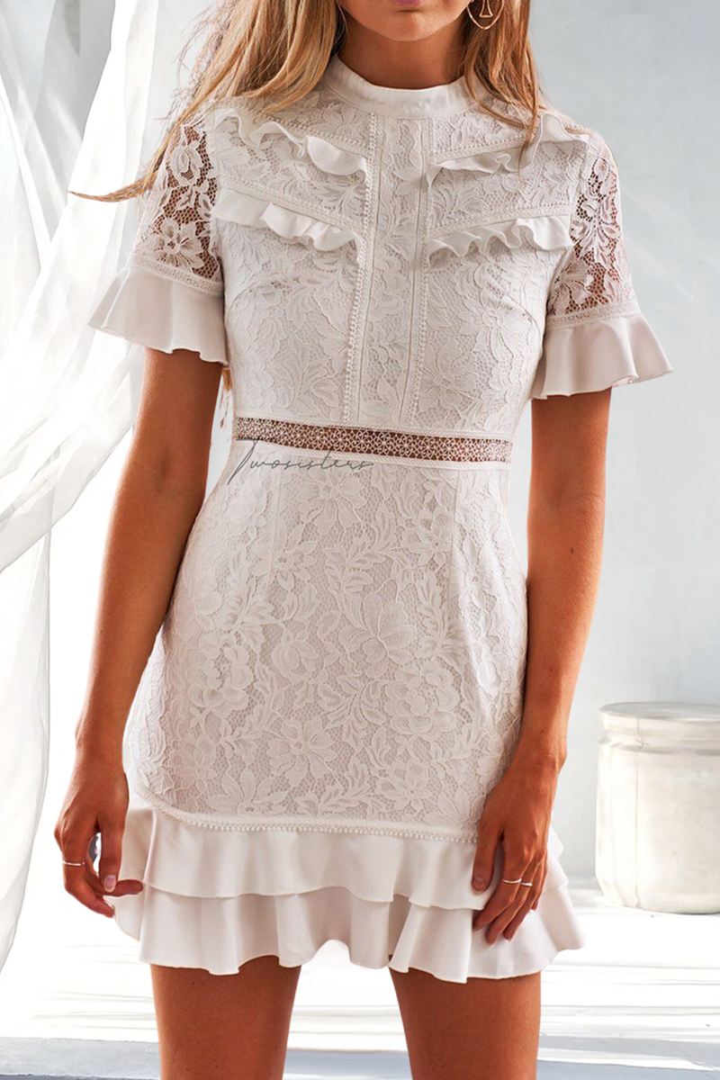 Monty Dress | White