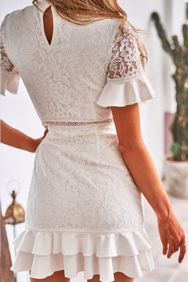 Monty Dress | White