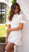Monty Dress | White