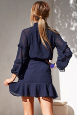 Piper Dress (Navy)