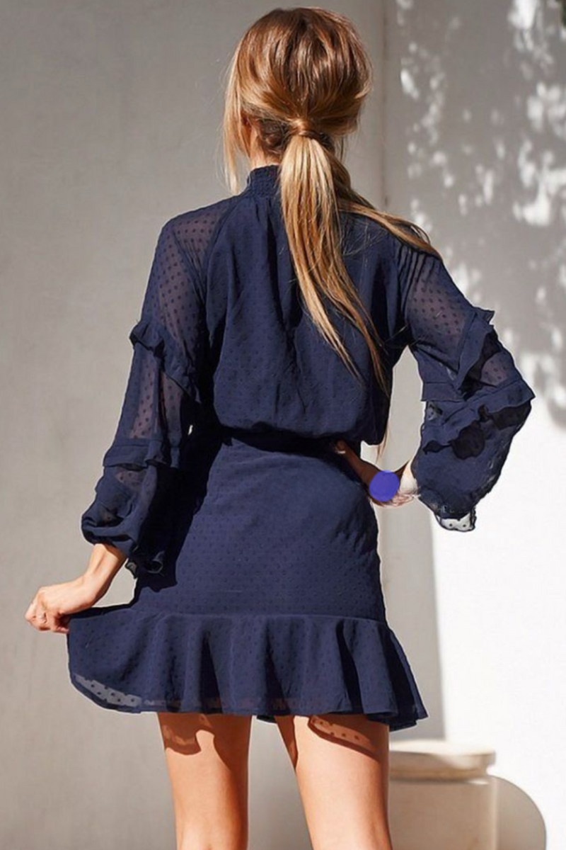 Piper Dress (Navy)