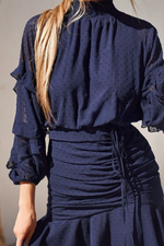 Piper Dress (Navy)