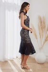 Reneylla Dress (Navy)