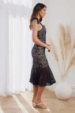 Reneylla Dress (Navy)