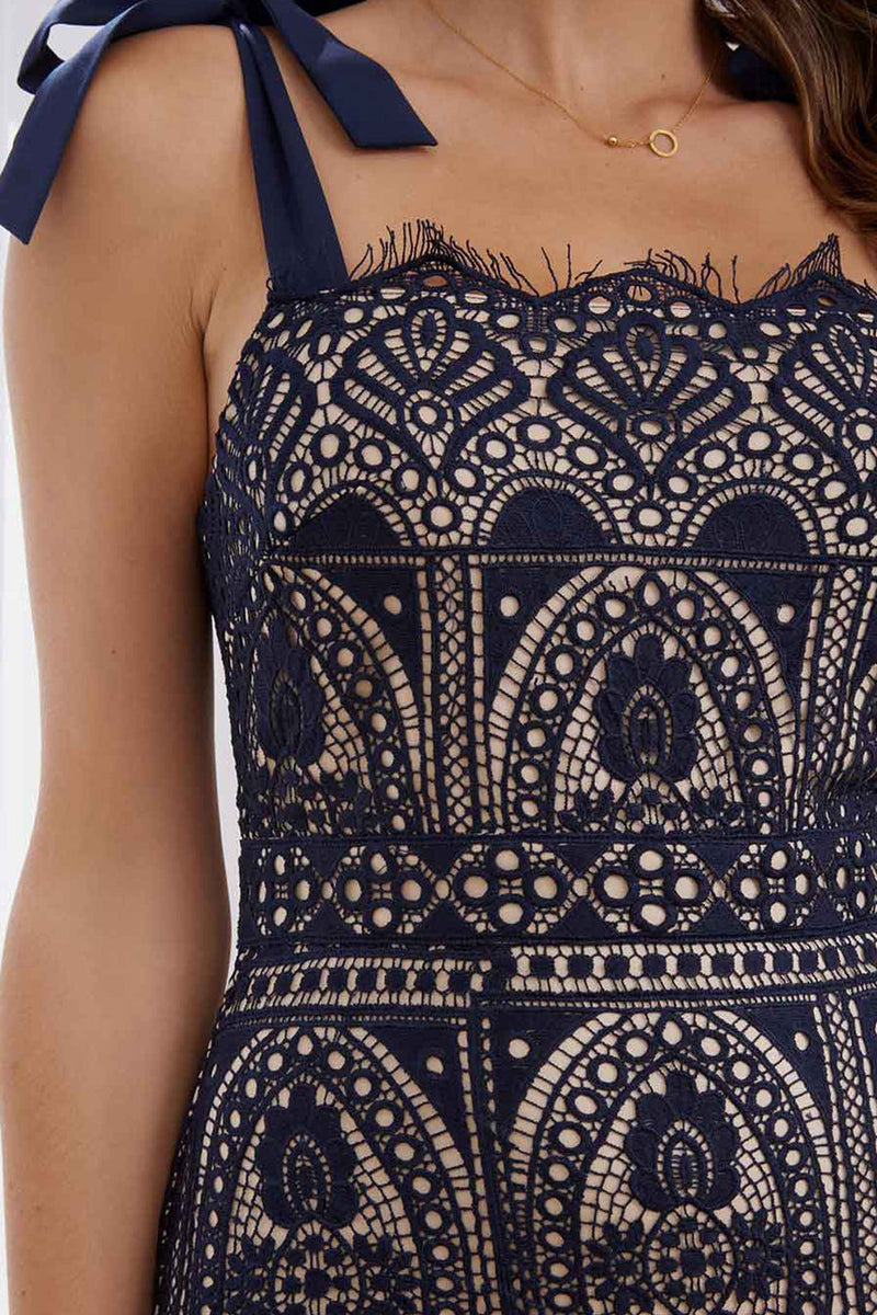 Reneylla Dress (Navy)