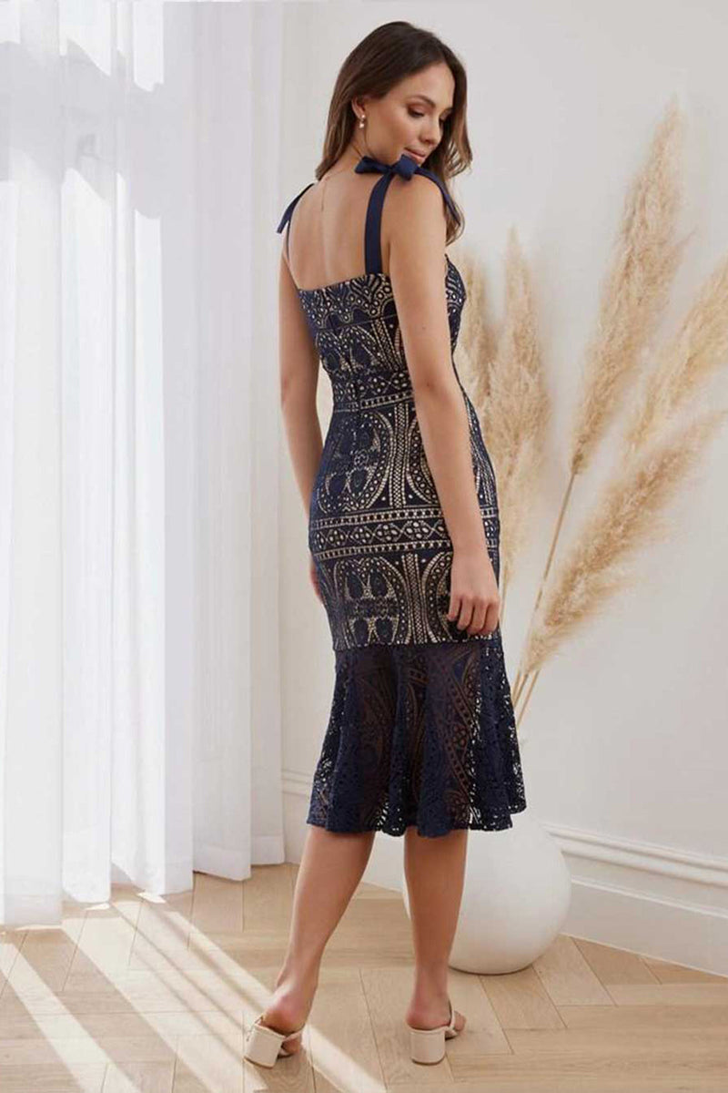Reneylla Dress (Navy)