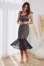 Reneylla Dress (Navy)