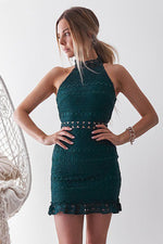 Rivers Dress (Emerald Green)