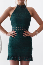 Rivers Dress (Emerald Green)