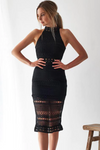 *Rivers Midi Dress | Black
