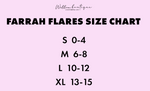 Light Wash Denim Distressed High Waisted Flares
