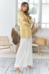 Louvre Pants (White) - BEST SELLING