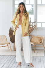 Louvre Pants (White) - BEST SELLING