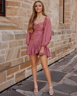 Merella Dress (Mauve)