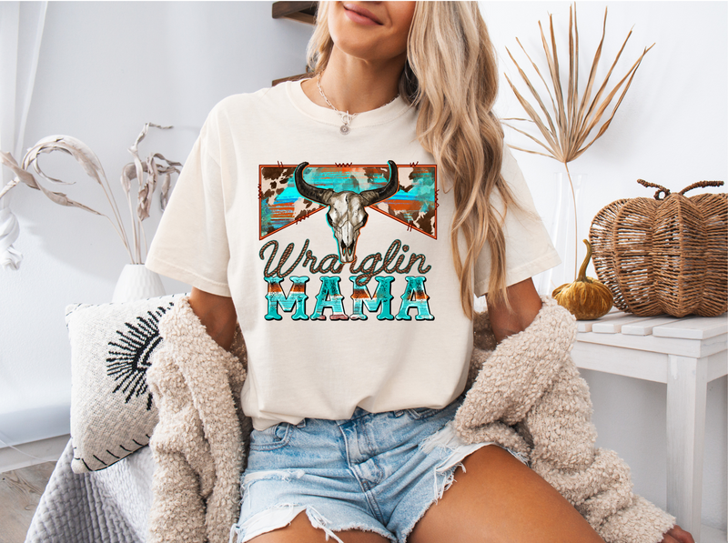 Wranglin Mama Graphic Tee