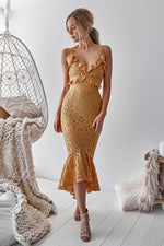Leanne Dress (Mustard)