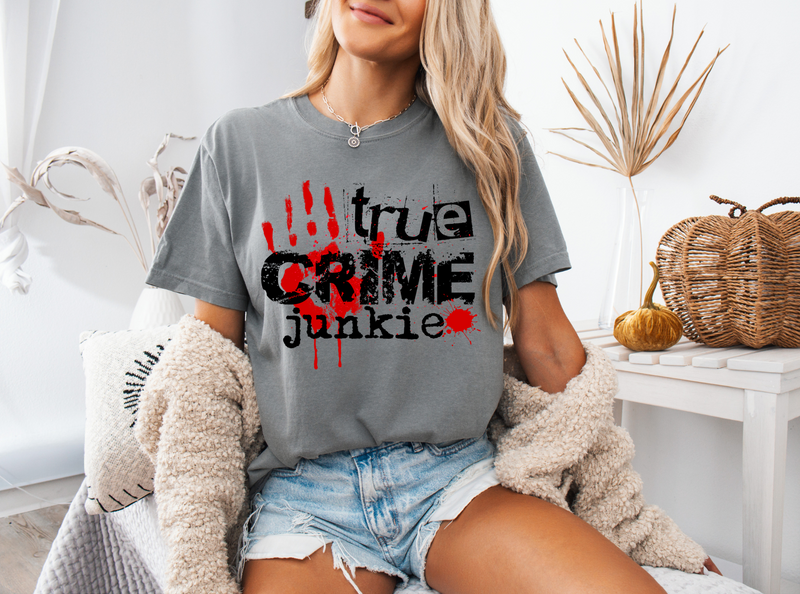 True Crime Junkie Graphic Tee