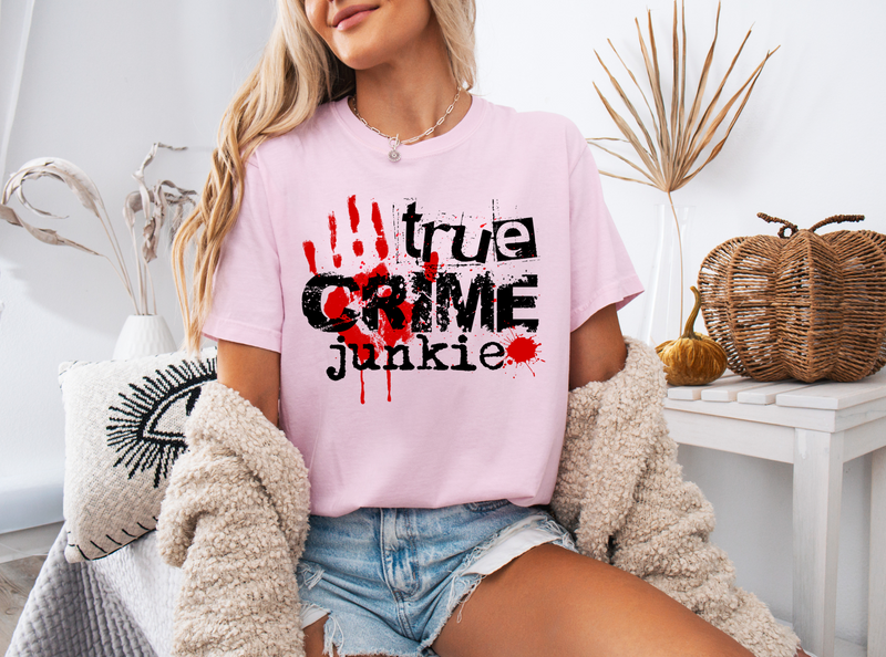True Crime Junkie Graphic Tee