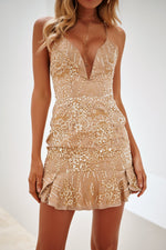 Cosmic Love Dress (Mocha)