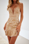 Cosmic Love Dress (Mocha)