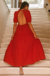 Asha Midi Dress (Fire)