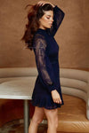 Aliya Dress (Navy)