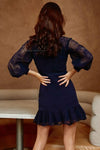 Aliya Dress (Navy)