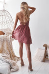 Aurelia Dress (Mauve Pink)