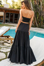 *Ayla Maxi Skirt (Black)